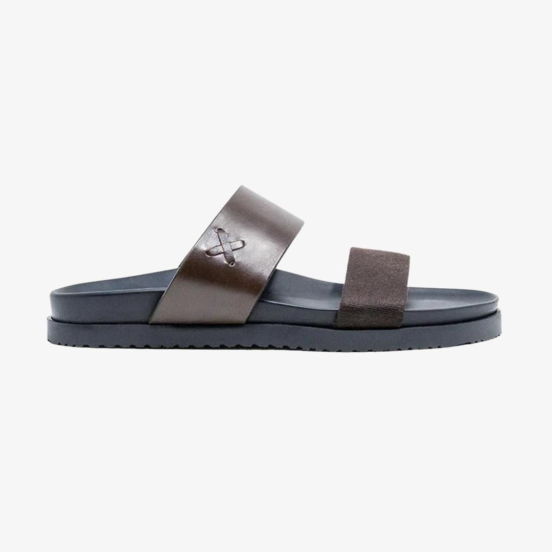 Del Toro Shoes Men's Brown Cinturini Sandal