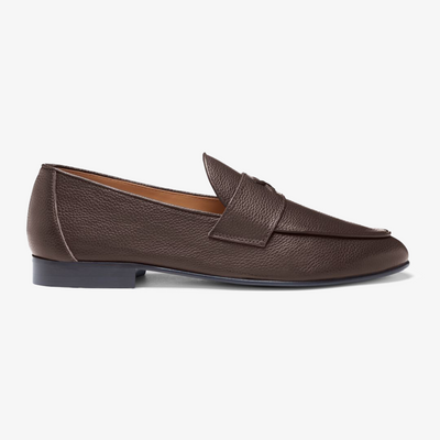 Del Toro Shoes Men's Brown Pebbled Leather Centesimo