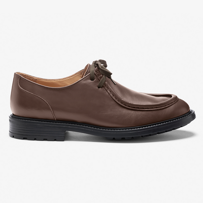Del Toro Shoes Men's Brown Leather Tuscan Moc Boot