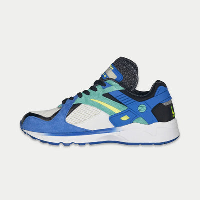 LA Gear Men's Catapult Light-Up Lowtop | Blue x Green