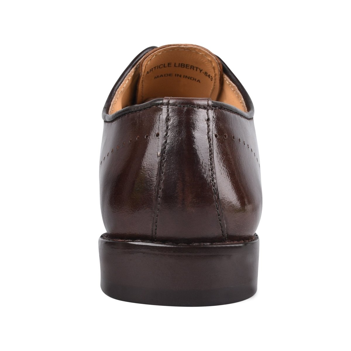 Liberty Zeno Mens Genuine Leather Wingtip Formal Business Dress Shoe