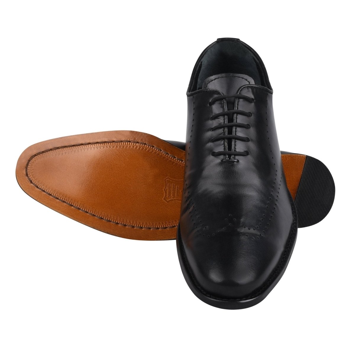 Liberty Zeno Mens Genuine Leather Wingtip Formal Business Dress Shoe