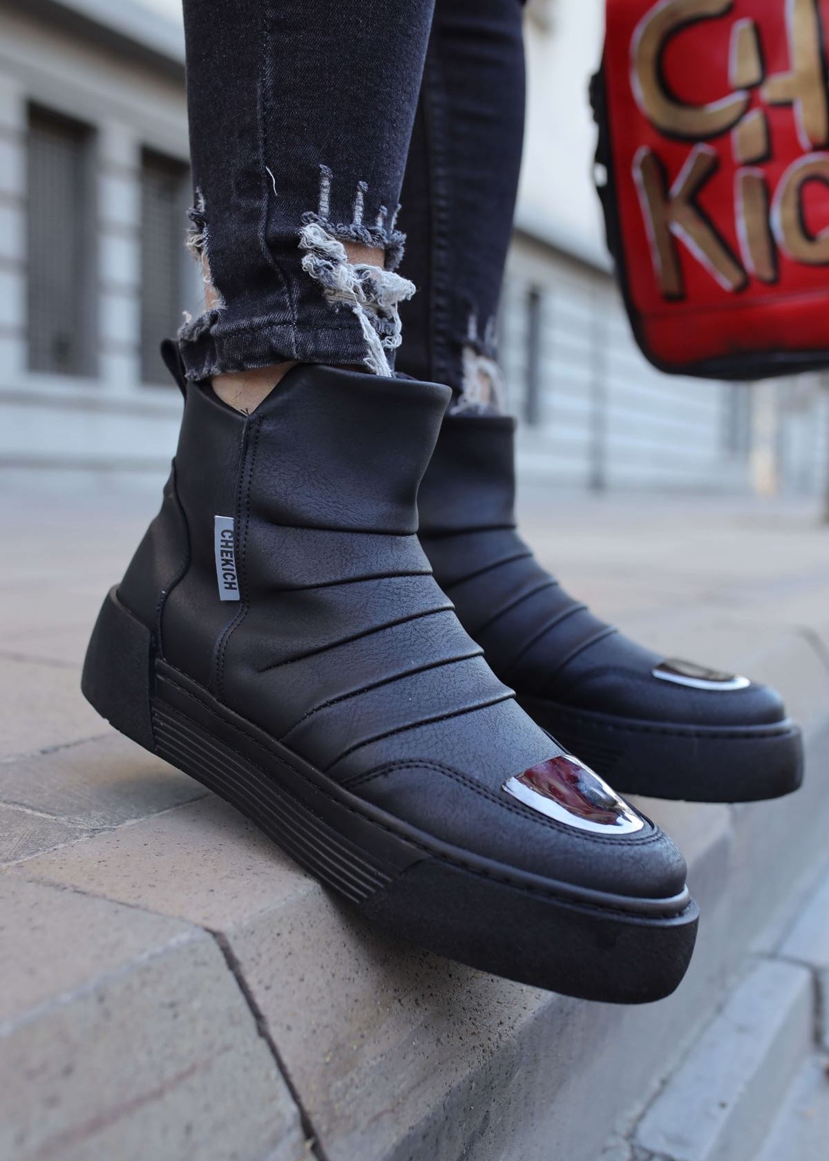 Apollo Moda  Men's Luka Noir – product view 2