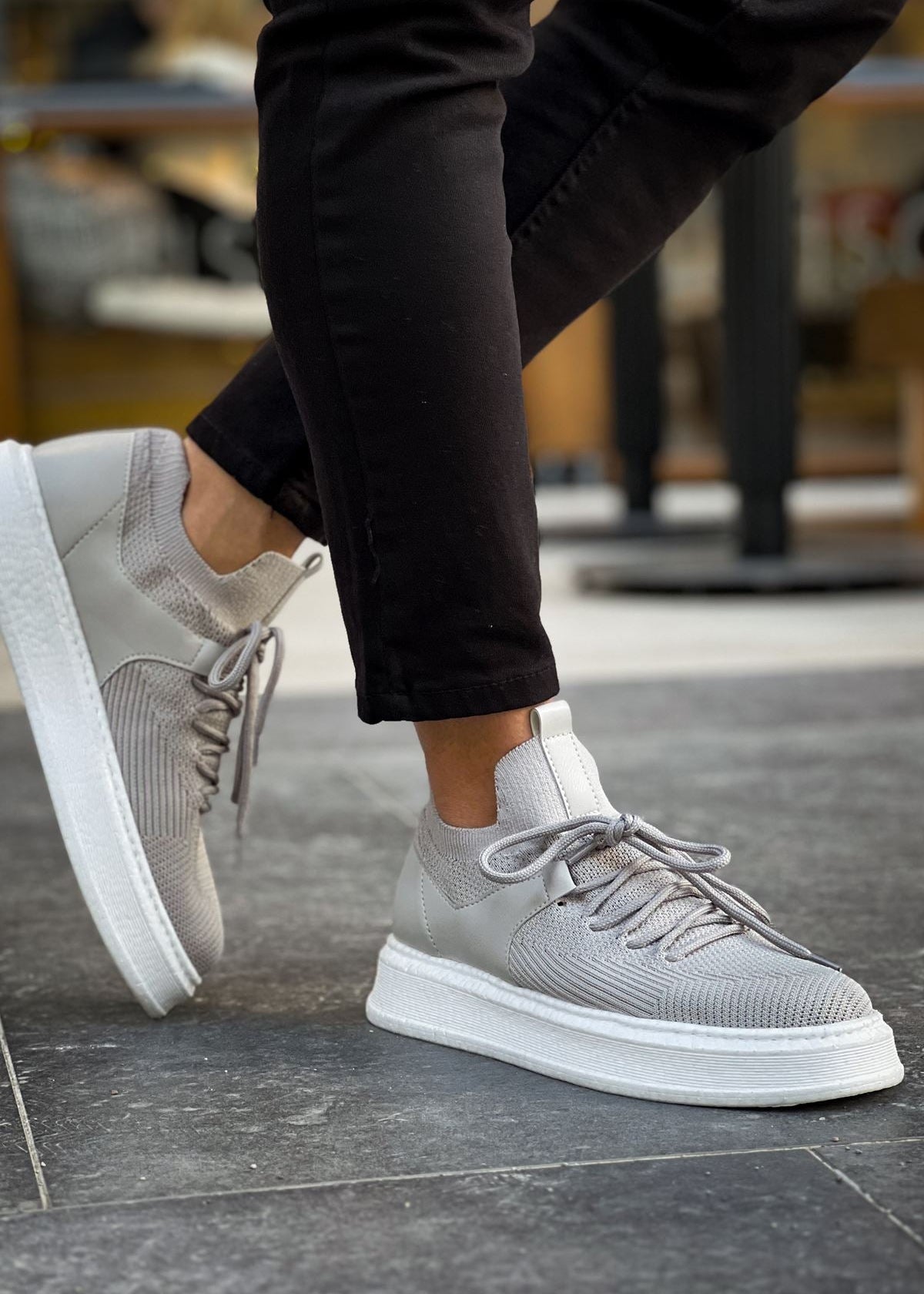 Apollo Moda  Men's Madrid Gray – product view 5