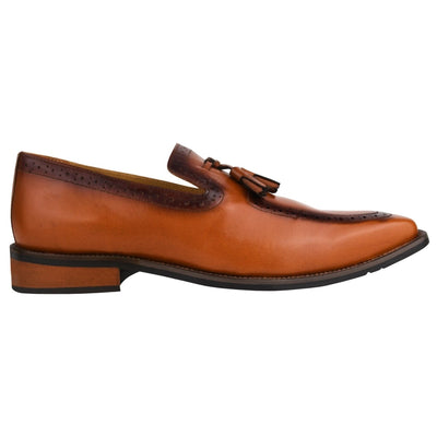 Liberty Zeno Men's Tassel Loafer Leather Shoes