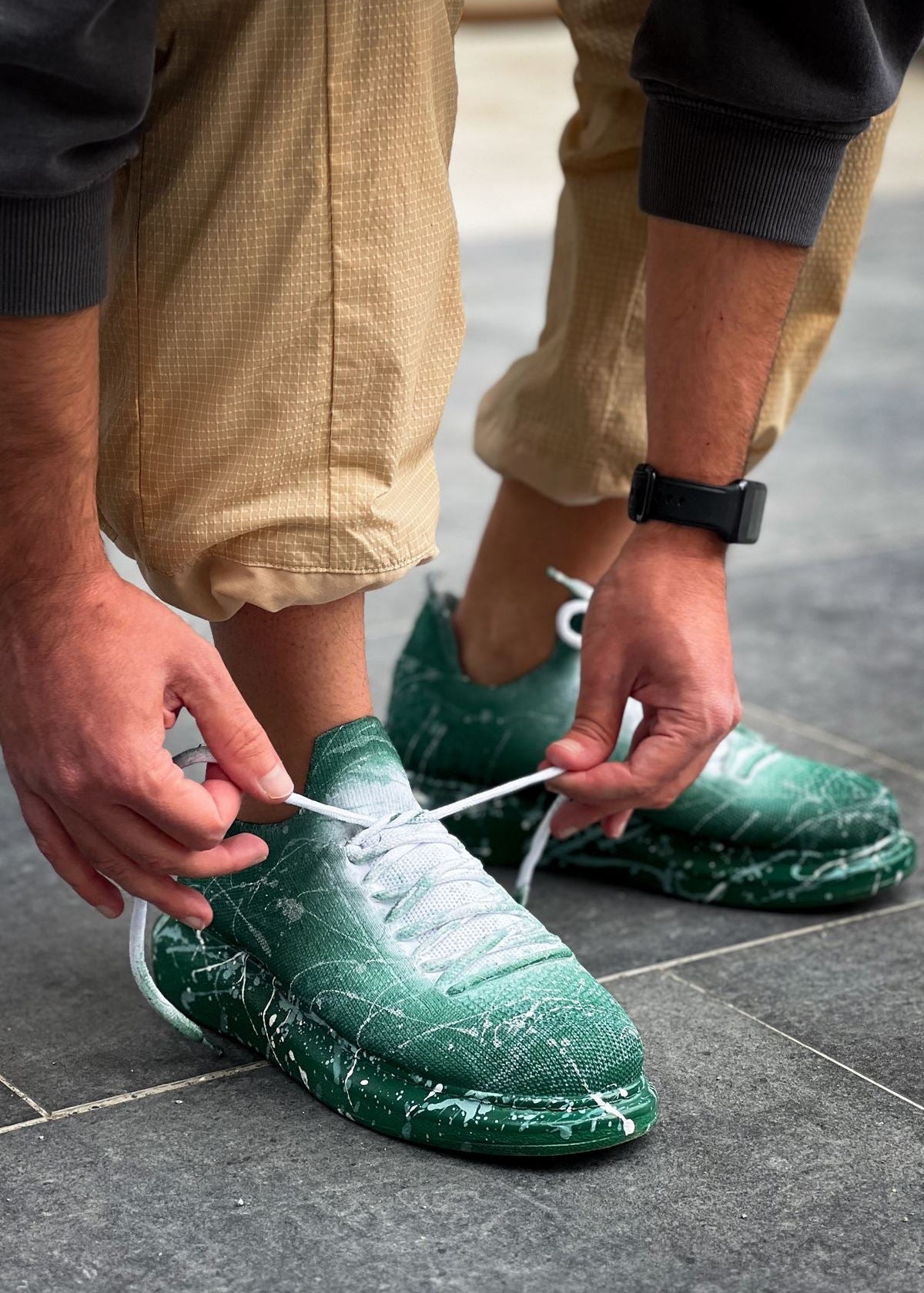 Apollo Moda  Men's Torino Verdant Surge – product view 5