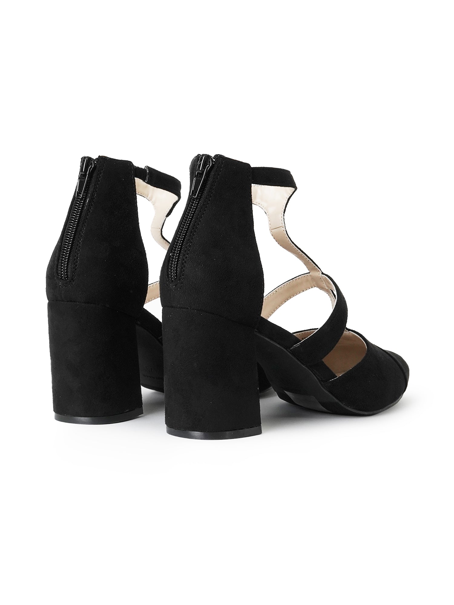 Michelle | Black Suede