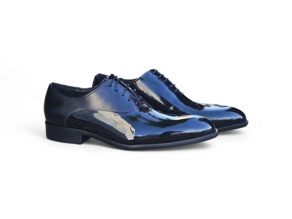 Carrucci Shoes Mix Media Patent Leather Oxford Patent Leather KS479611P