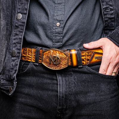 Montana Belt Mustard Brown