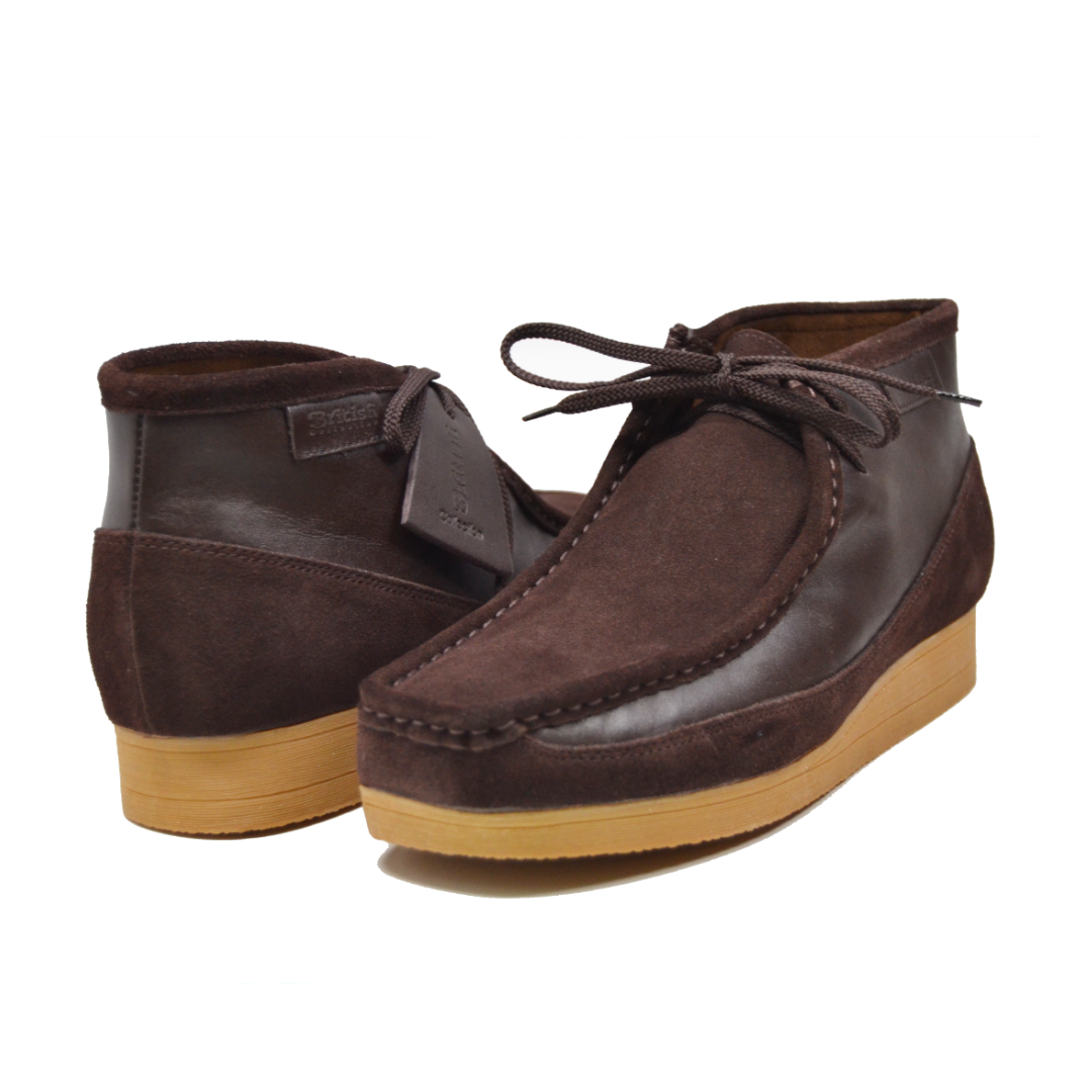 British Walkers New Castle Men's Suede and Leather Casual Shoes view 11
