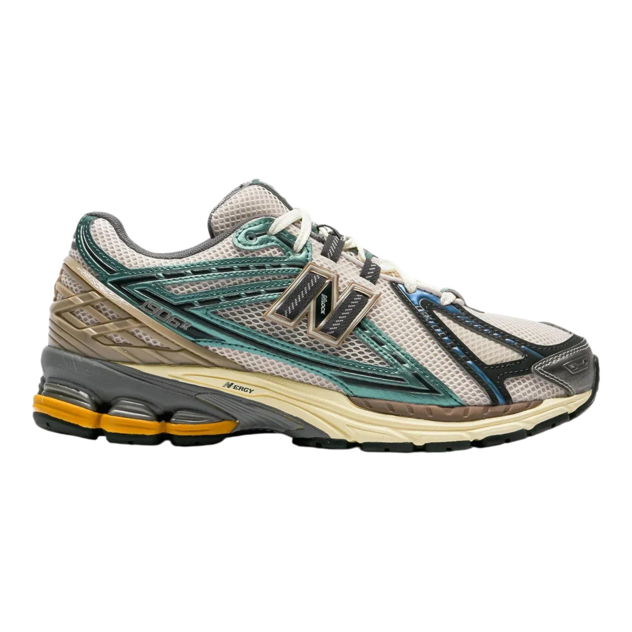 New Balance 1906R Men's Sneakers — Metallic Teal Suede Low-Top