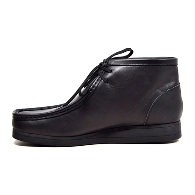 British Walkers New Castle 2 men's Black ankle boots, left-facing side view