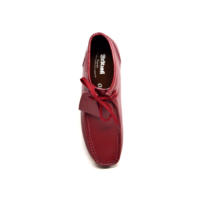 British Walkers New Castle 2 men's Bordeaux ankle boots, top view