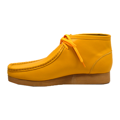 British Walkers New Castle 2 men's Yellow ankle boots, left-facing side view