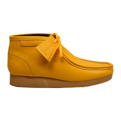 British Walkers New Castle 2 men's Yellow ankle boots, right-facing side view