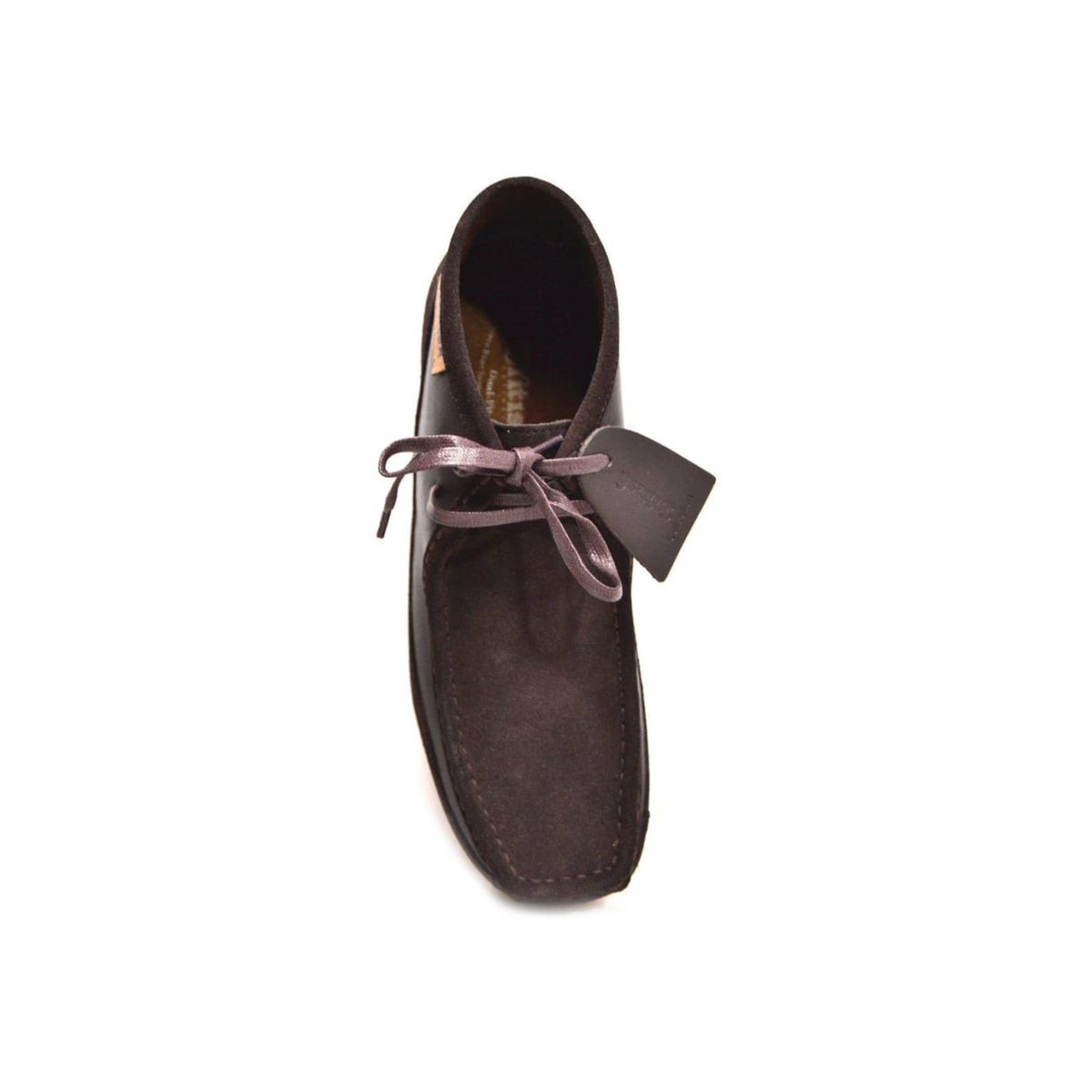 British Walkers New Castle men's Brown ankle boots, top view