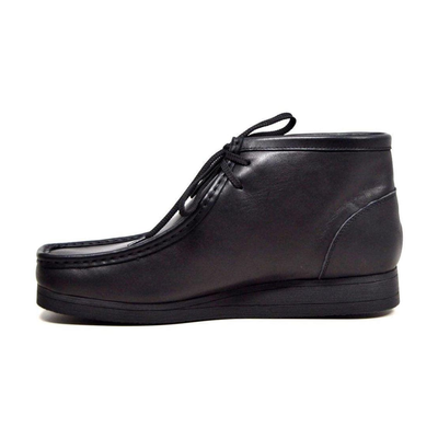 British Walkers New Castle 2 men's Black ankle boots, side profile facing left