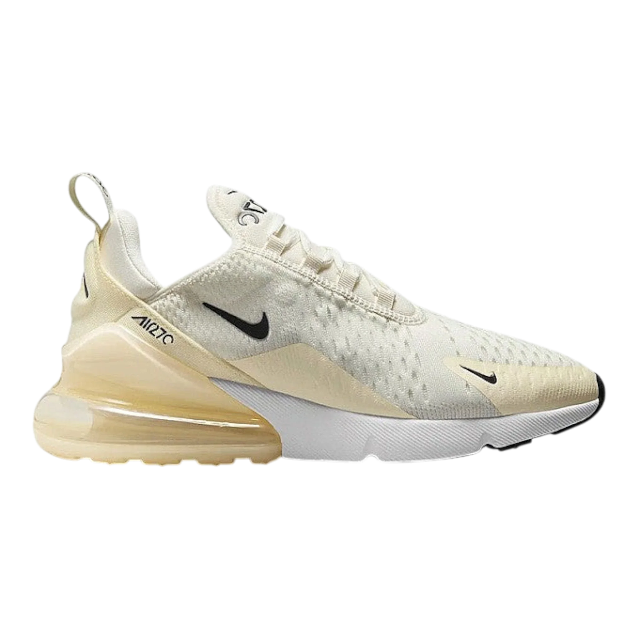 Nike Air Max 270 Women's Sneakers — Sail/Coconut Milk Low-Top