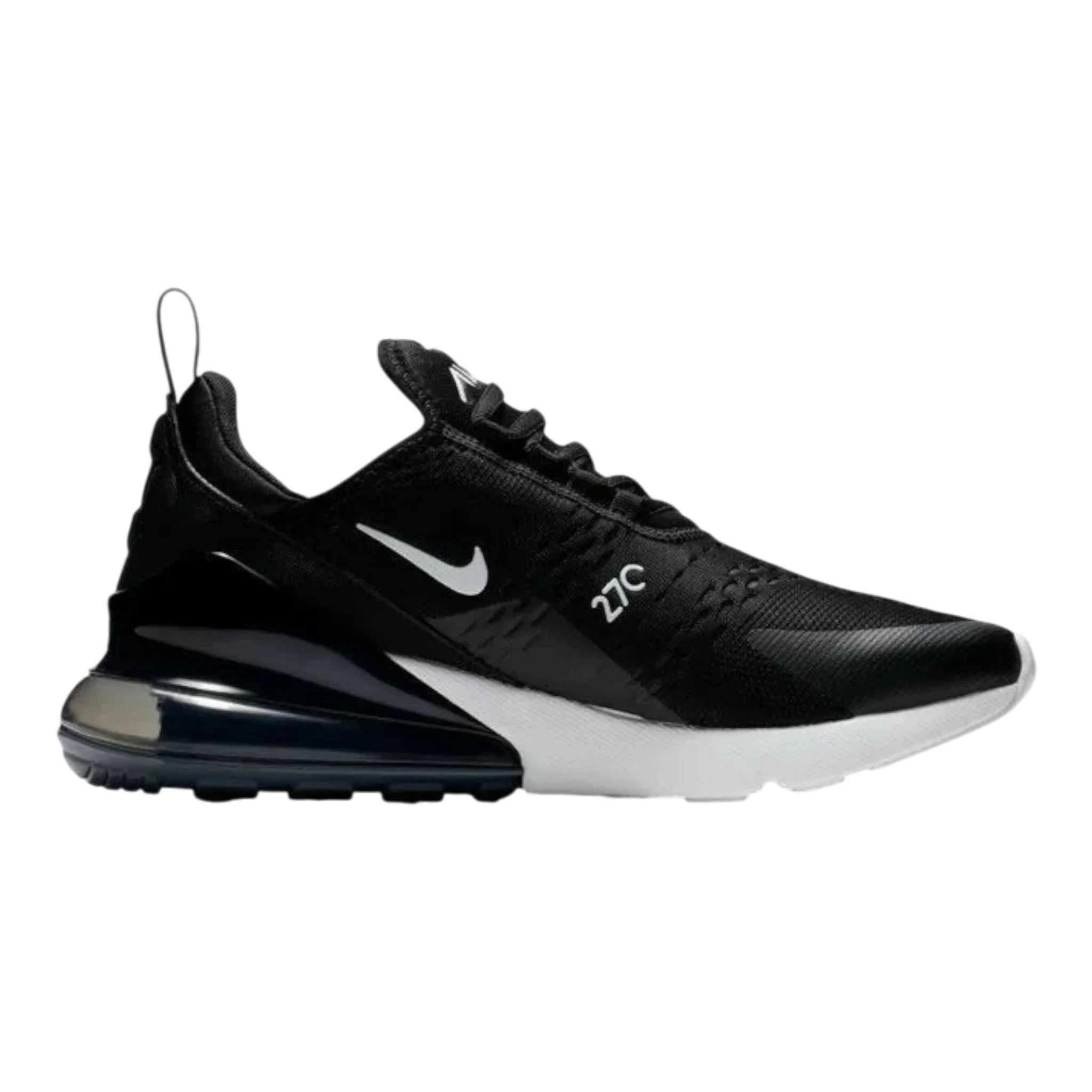 Nike Air Max 270 Women's Sneakers — Black/White Low-Top