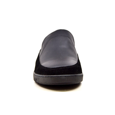 British Walkers Norwich Men's Black Suede and Leather Slip On Shoes view 16