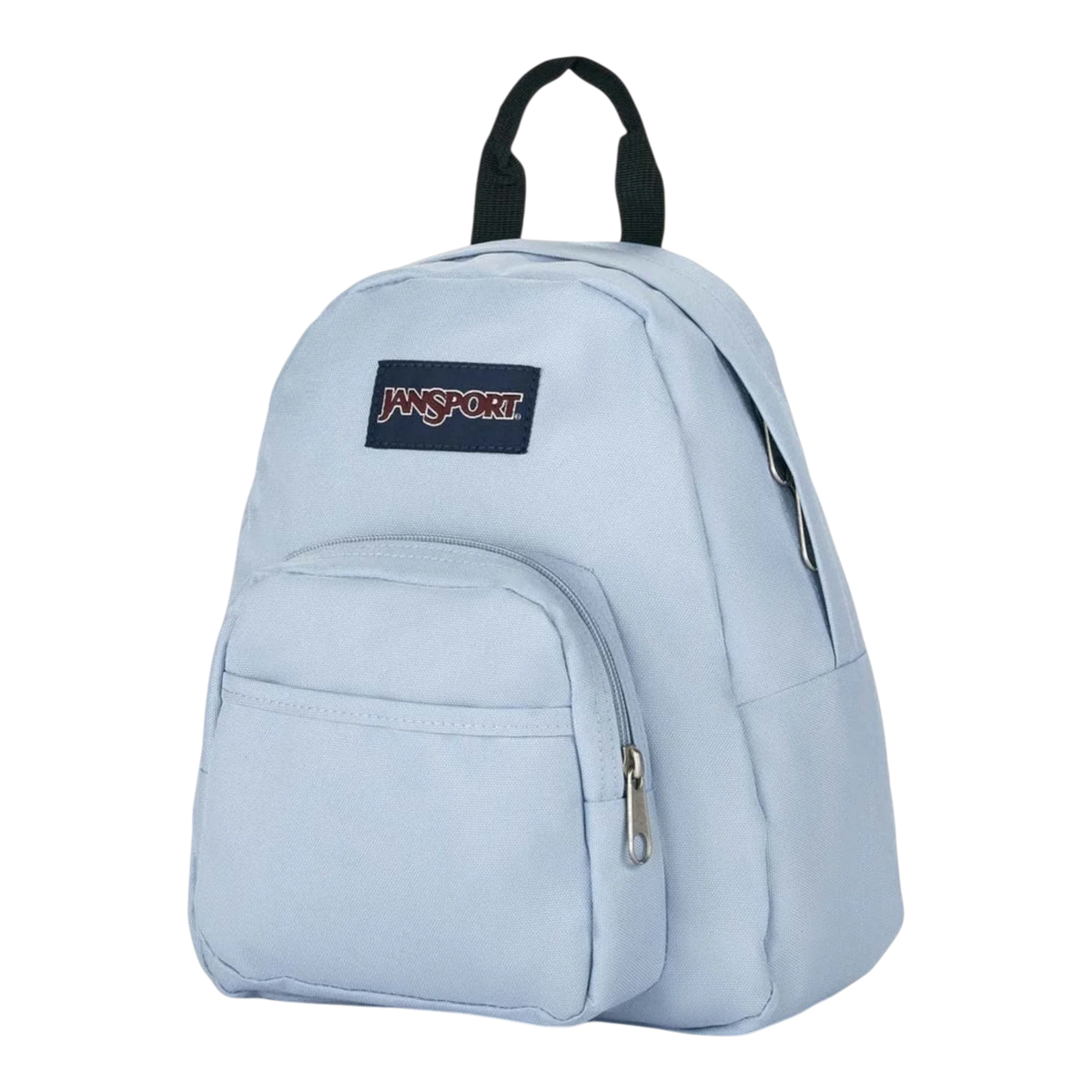 JanSport Half Pint Mini Backpack 10.2L — Blue Dusk Everyday Daypack – rear view