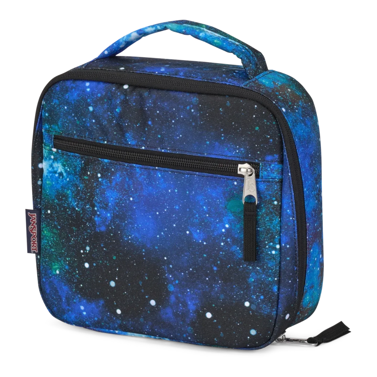JanSport Lunch Break Lunch Bag 5L — Cyberspace Galaxy Insulated Cooler Tote – product view 1