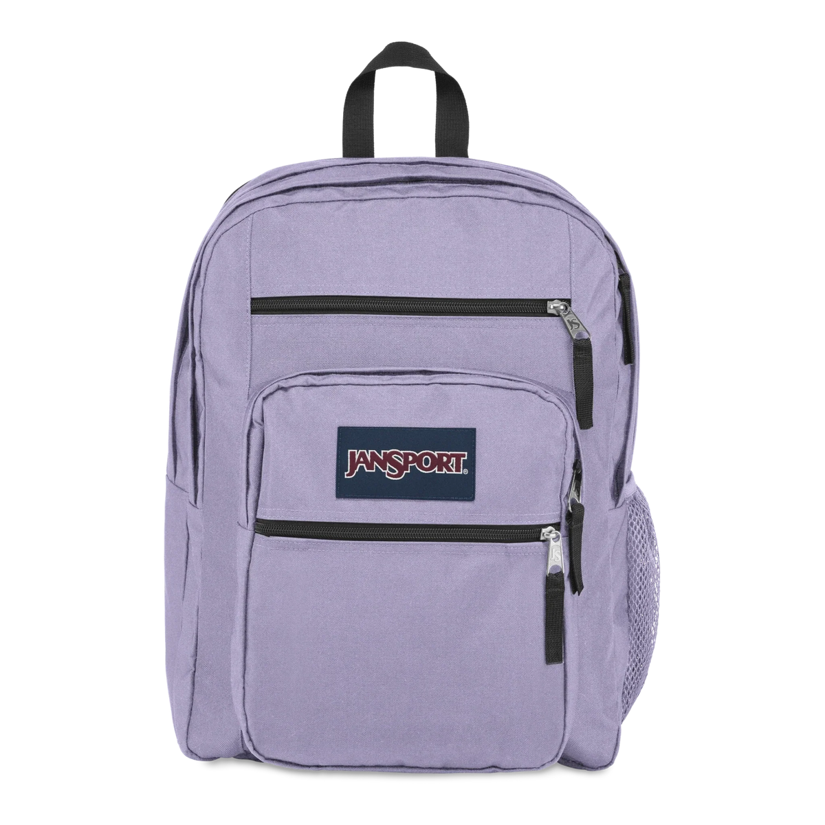 JanSport Big Student Backpack 34L — Pastel Lilac 15-Inch Laptop Pack – rear view