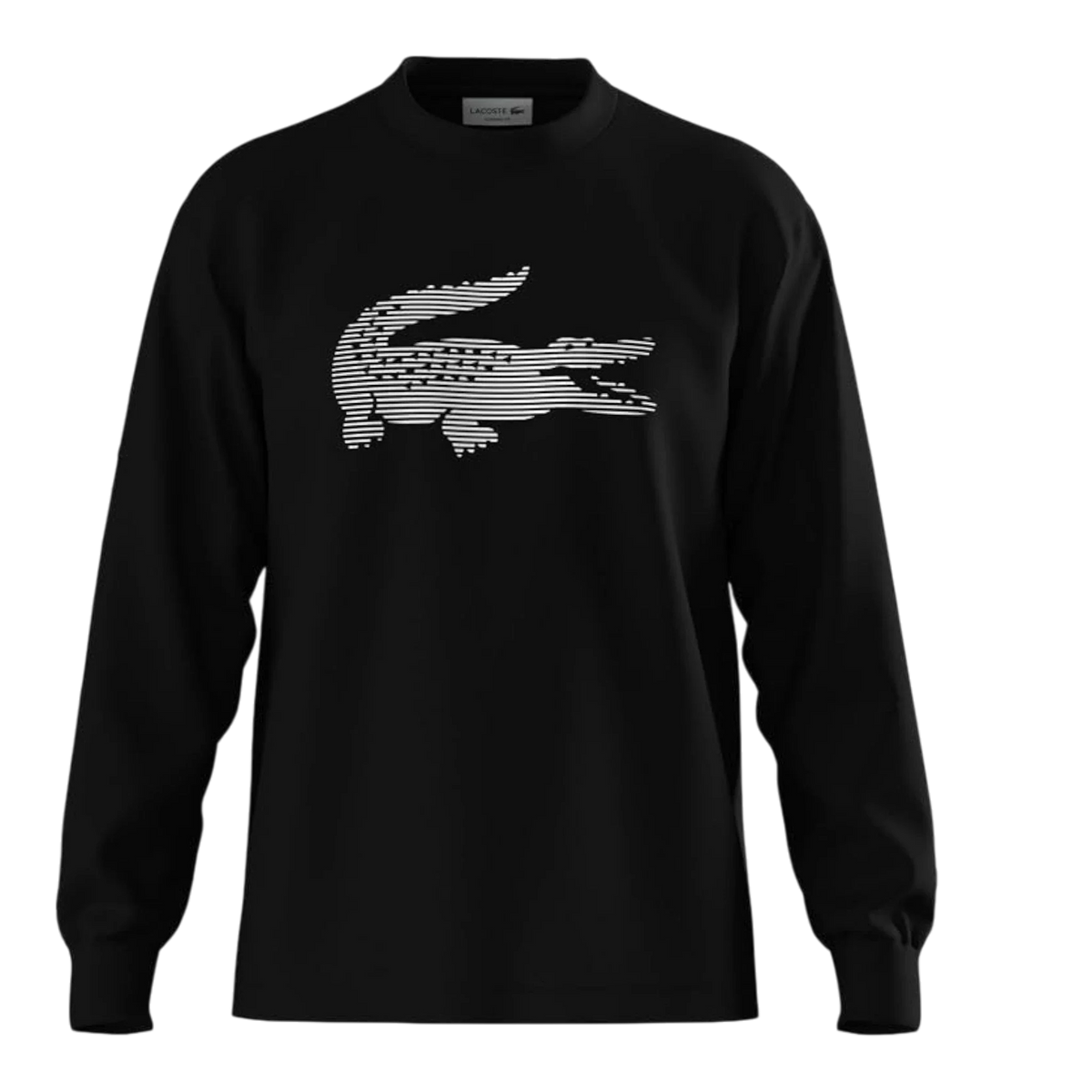 Lacoste Men's Crewneck T-Shirt — Black – product view 1