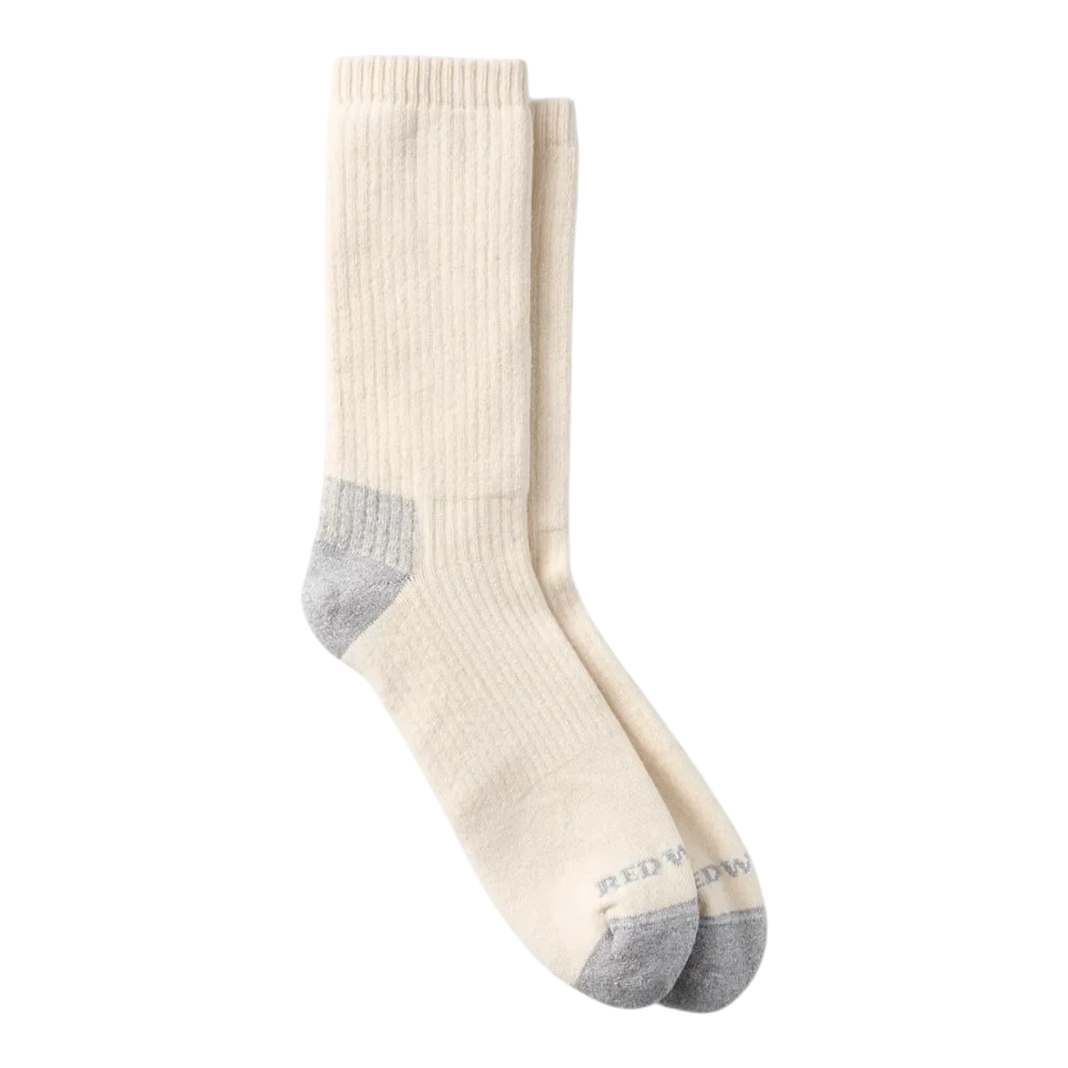 Red Wing Cushion Men's Crew Socks — Cream
