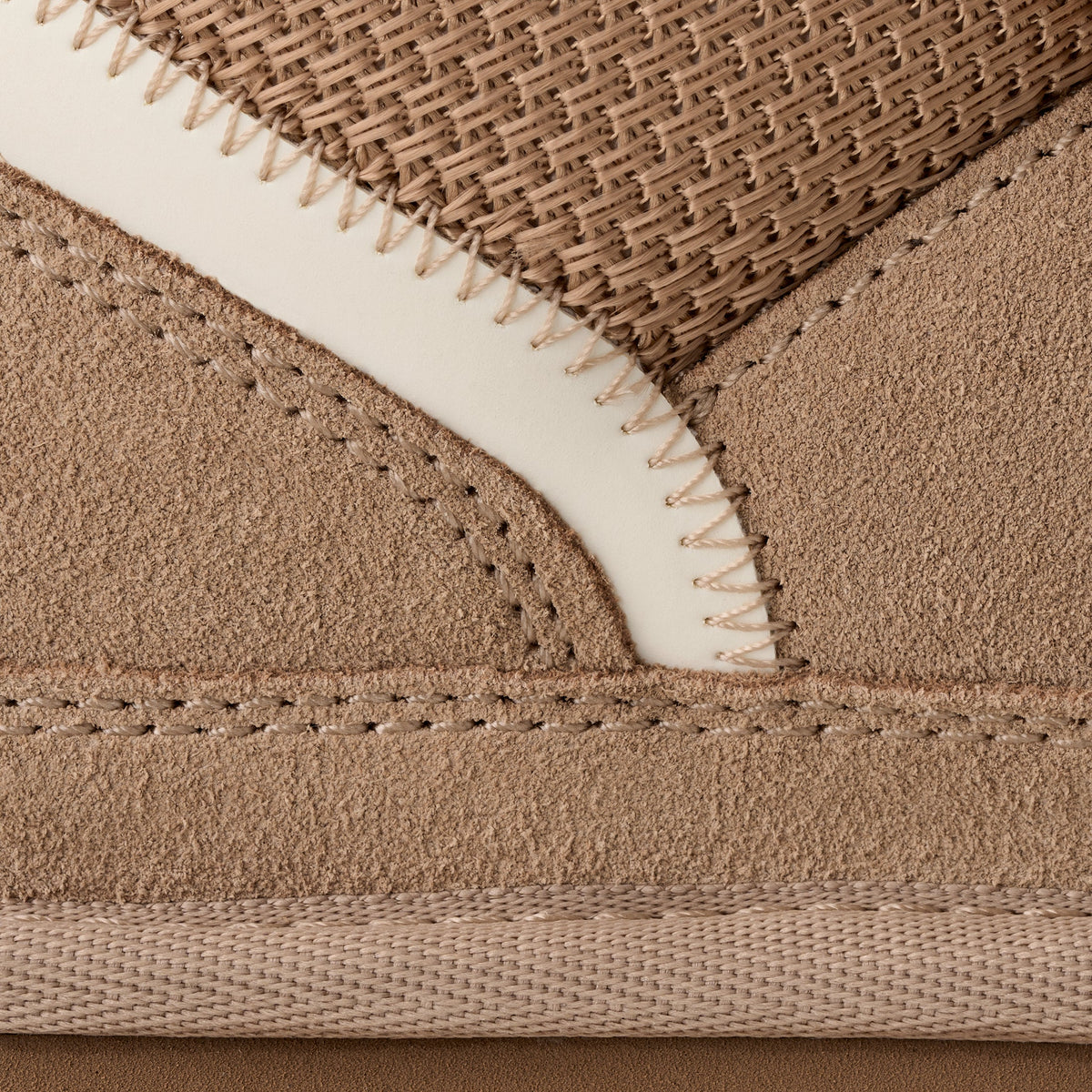 UGG Lowmel Womens Sneakers — Sand Suede Low-Top