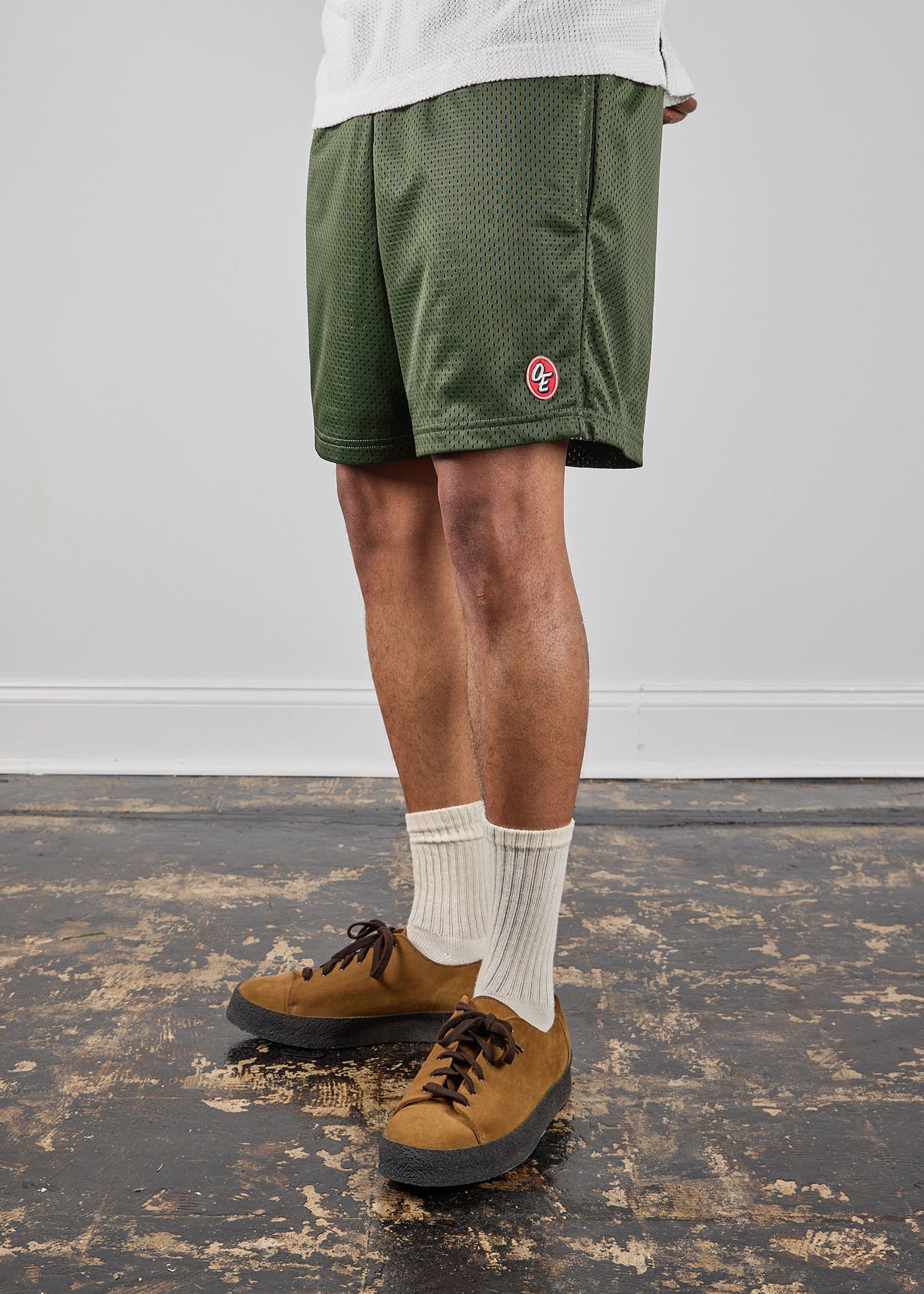 American Trench Classic Mesh Shorts – USA Made Athletic Shorts with Drawstring Waist