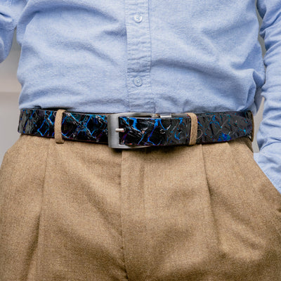 Olivieri Belt Royal Blue