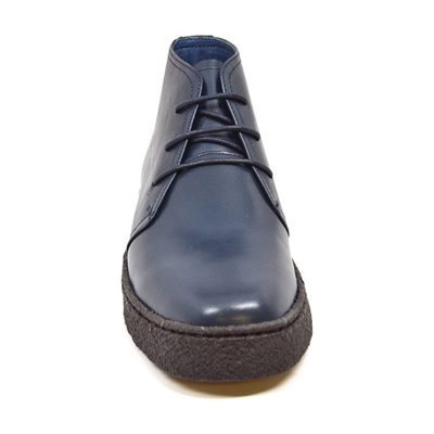 British Walkers Original Men's High Top Black Leather Shoes with Gummy Soles view 21