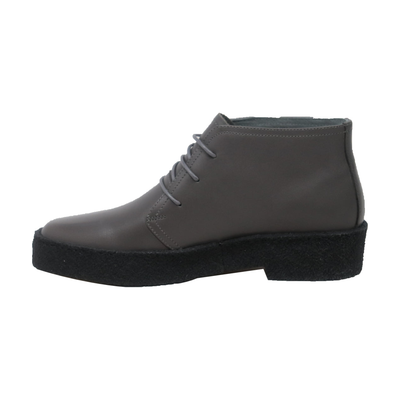 British Walkers Original Men's High Top Black Leather Shoes with Gummy Soles view 32