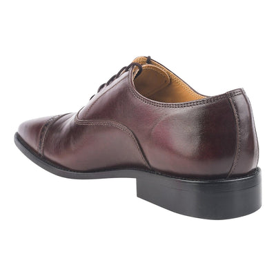 Liberty Zeno Oscar Mens Leather Lace up Oxford Designer Dress Shoes
