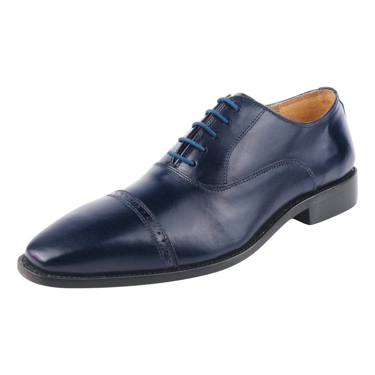 Liberty Zeno Oscar Mens Leather Lace up Oxford Designer Dress Shoes