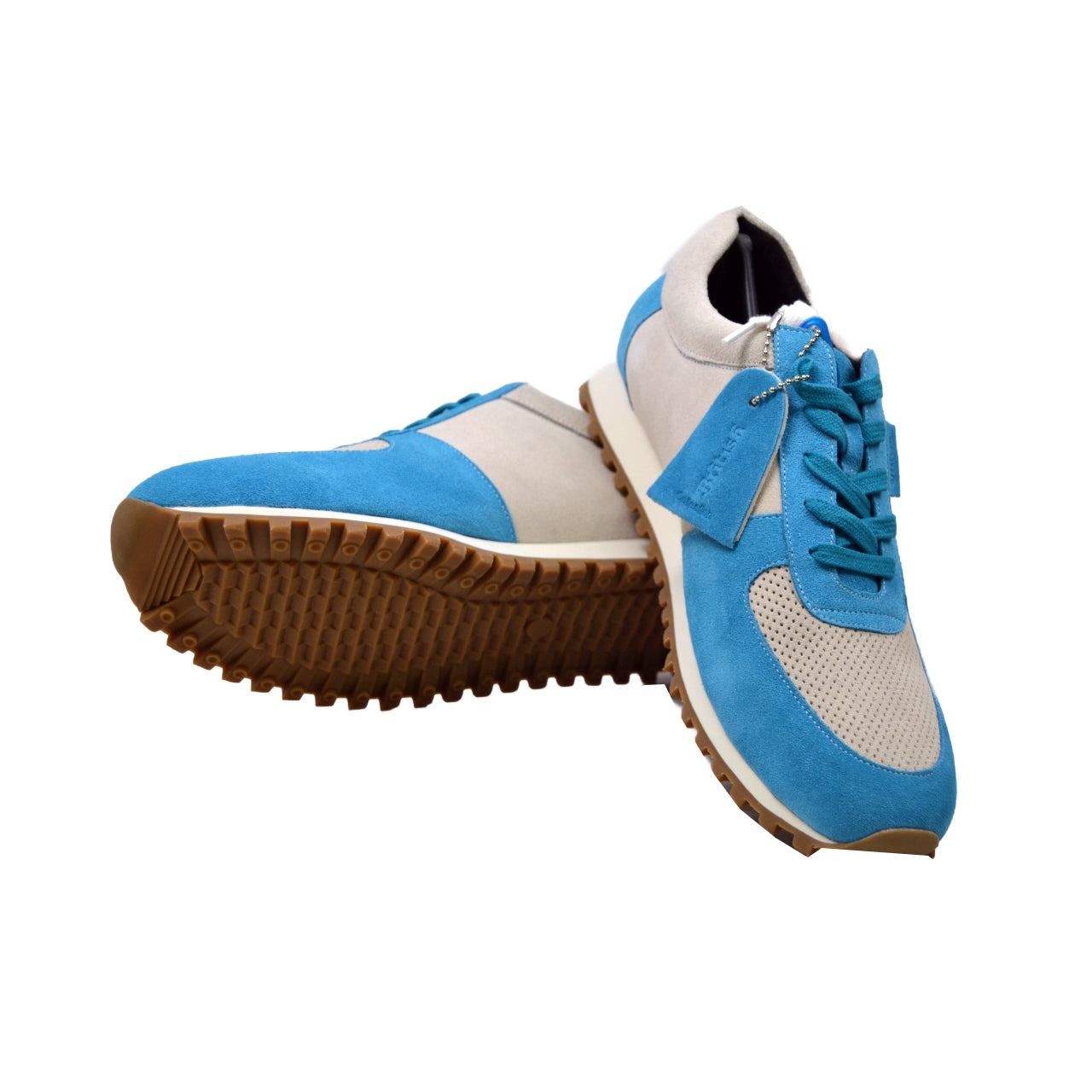 British Walkers Surrey Men's Aqua Low Top Sneakers view 7