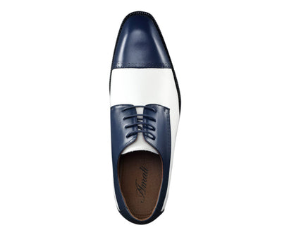 Amali Archer Navy Oxfords — product view 3