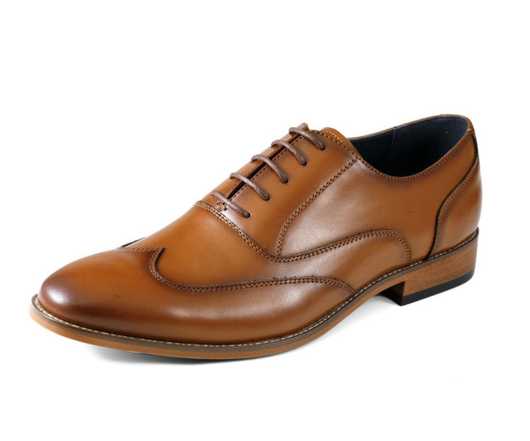 Amali Theo Cognac Oxfords — product view 1