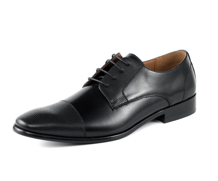 Amali Russo Black Oxfords — product view 1