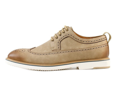Amali Lian Taupe Oxfords — product view 3