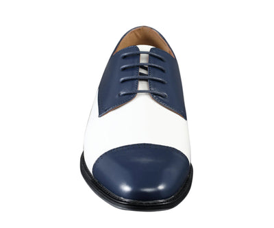 Amali Archer Navy Oxfords — product view 4