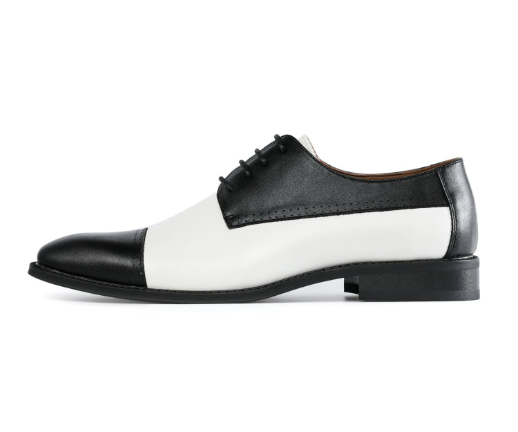 Amali Archer Black/White Oxfords — product view 3