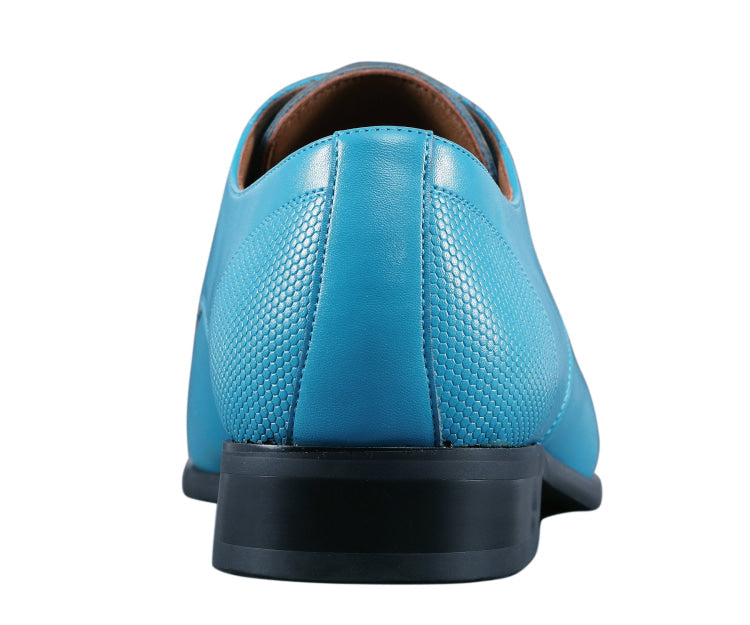 Amali Russo Teal Oxfords — product view 6