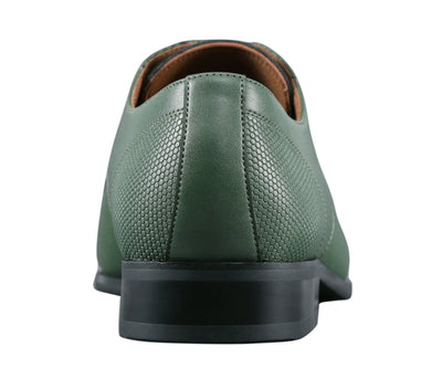 Amali Russo Green Oxfords — product view 5