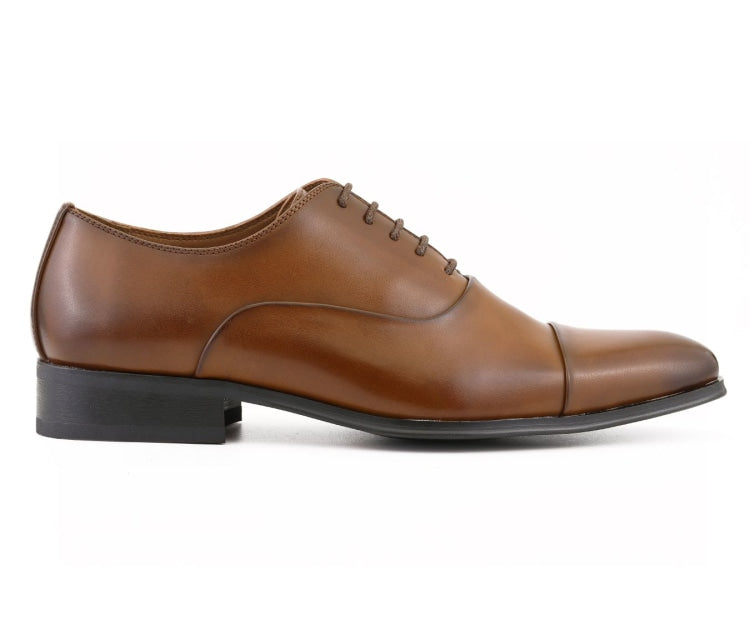 Amali Zyon Cognac Oxfords — product view 2