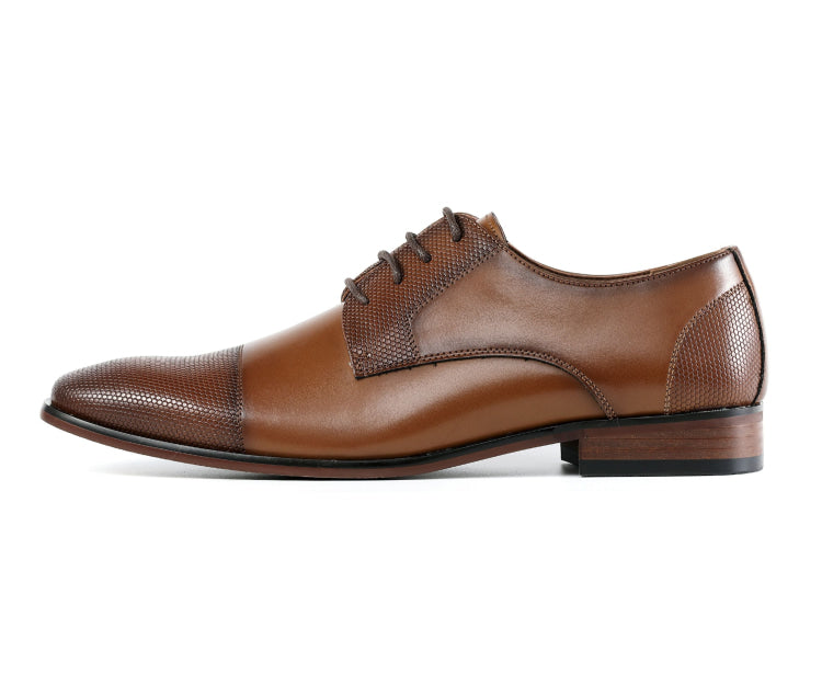 Amali Russo Cognac Oxfords — product view 2