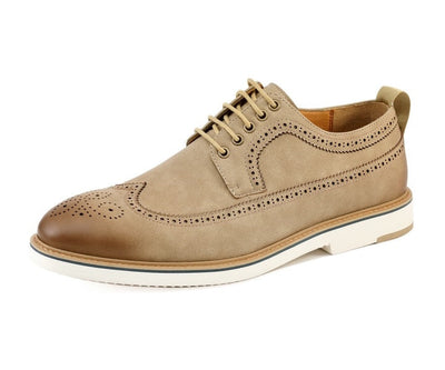 Amali Lian Taupe Oxfords — product view 1