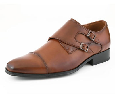 Amali Tucker Cognac Oxfords — product view 1