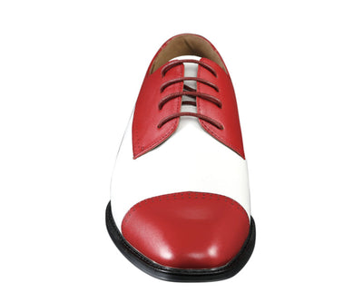 Amali Archer Red Oxfords — product view 4
